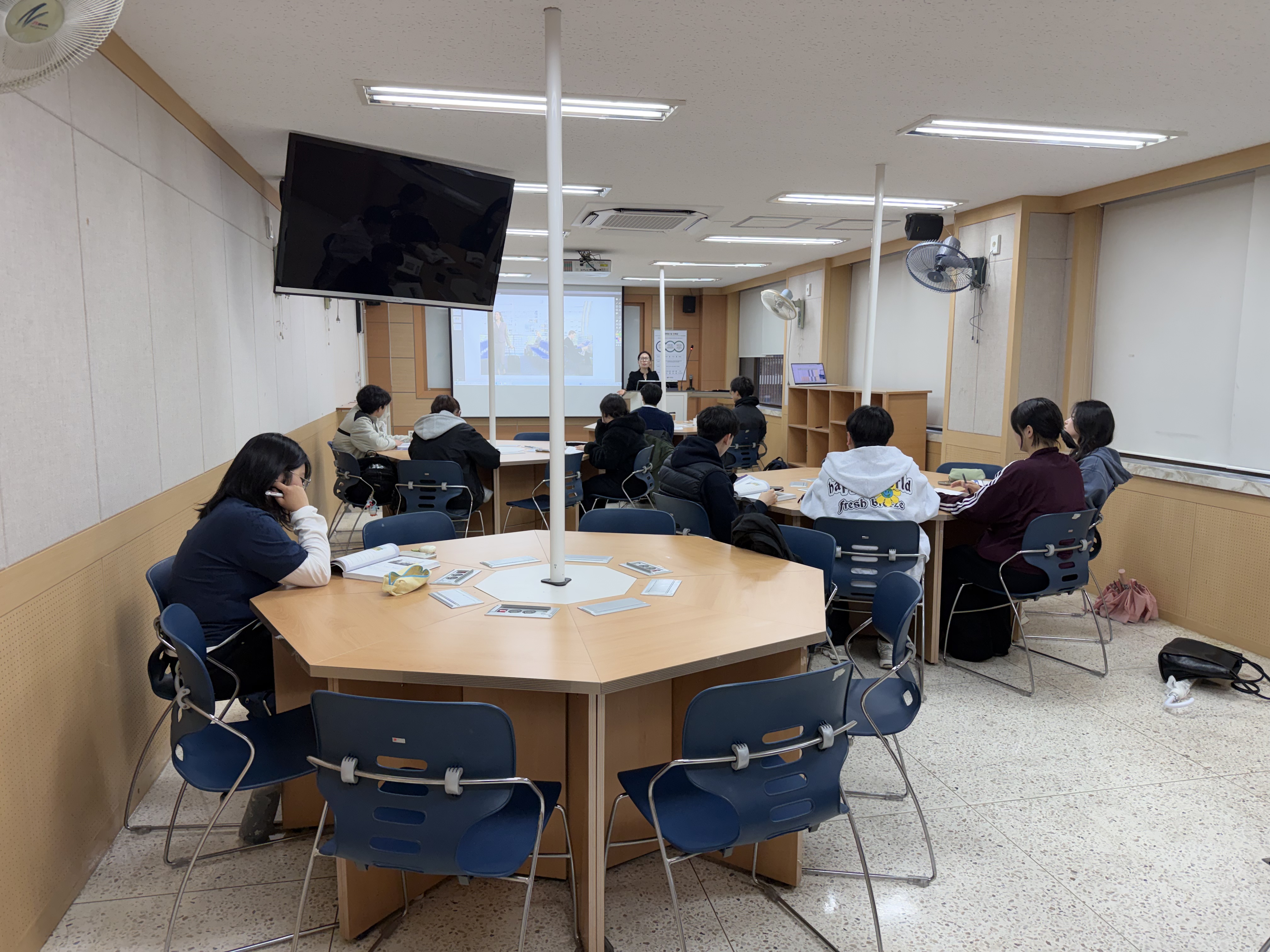 건양대학교 국제 DYS 수업 현장